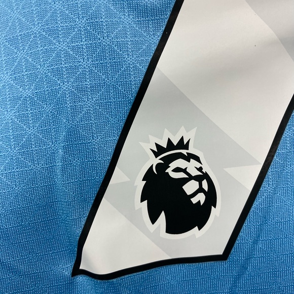 Erling Haaland Manchester City 2023/24 Home Jersey Men’s Medium Home Puma Blue - Picture 12 of 16